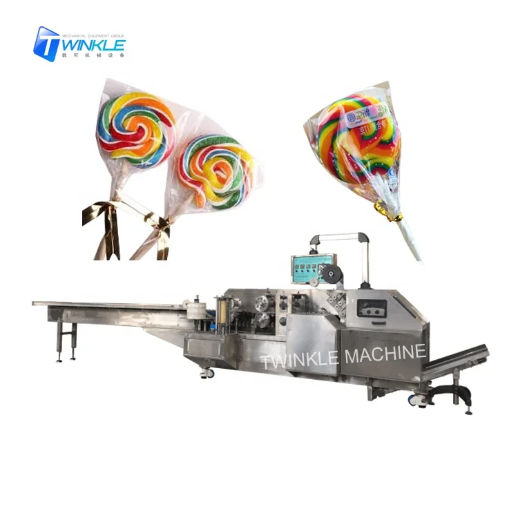 flat lollipop packing machine