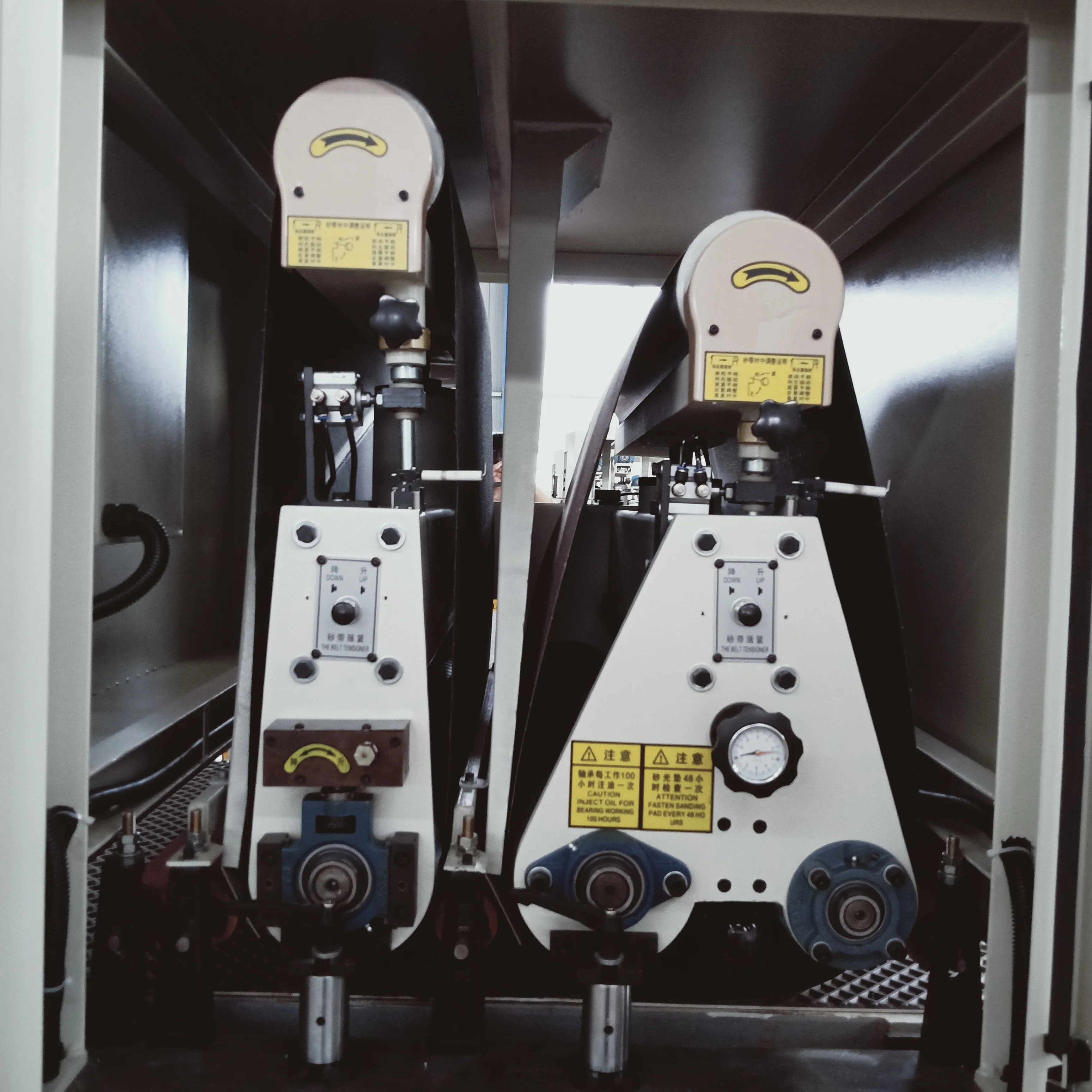 Allison 1000 width sander wide belt sanding machine high quality sander machine for wood and furniture polishing