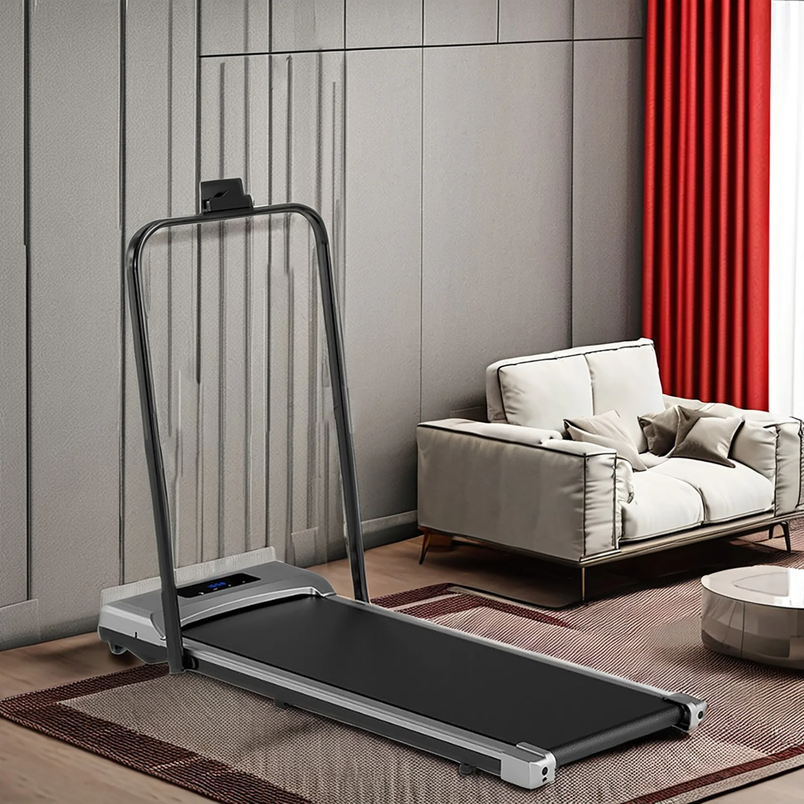 Best Selling Home Use Foldable Treadmill High Load-Bearing Walking Pad LED Display Electric Wireless Treadmill noise reduction
