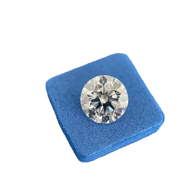 Готовый к отправке Сертифицированный IGI 1.08ct E VVS2 идеальный Ограненный настоящий круглый Выращенный алмаз HPHT лабораторный свободный синтетический CVD оптом