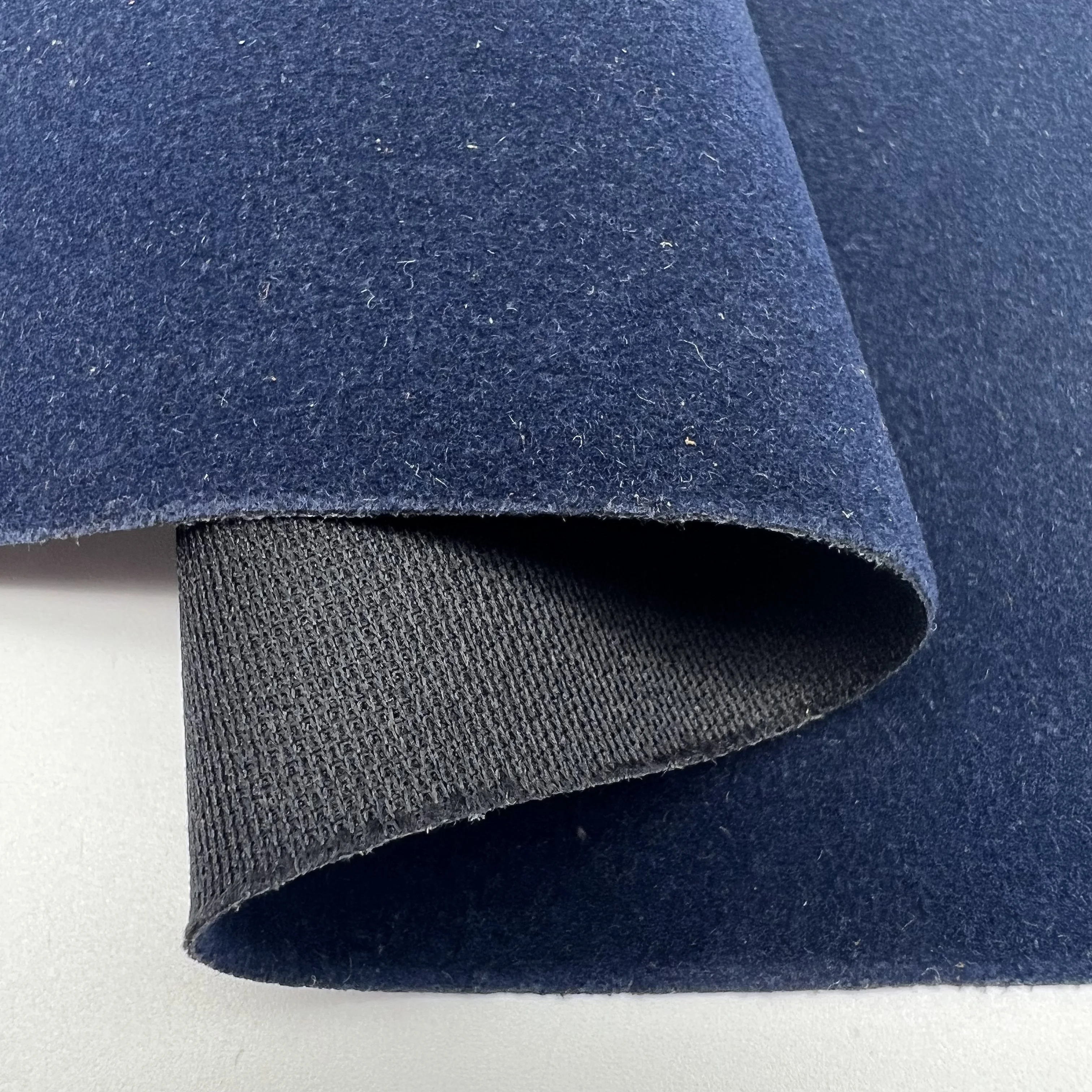 One-Sided Flocking Vent Fabric With Glue for Textiles & Leather Products for Shoe Leather & Fabric