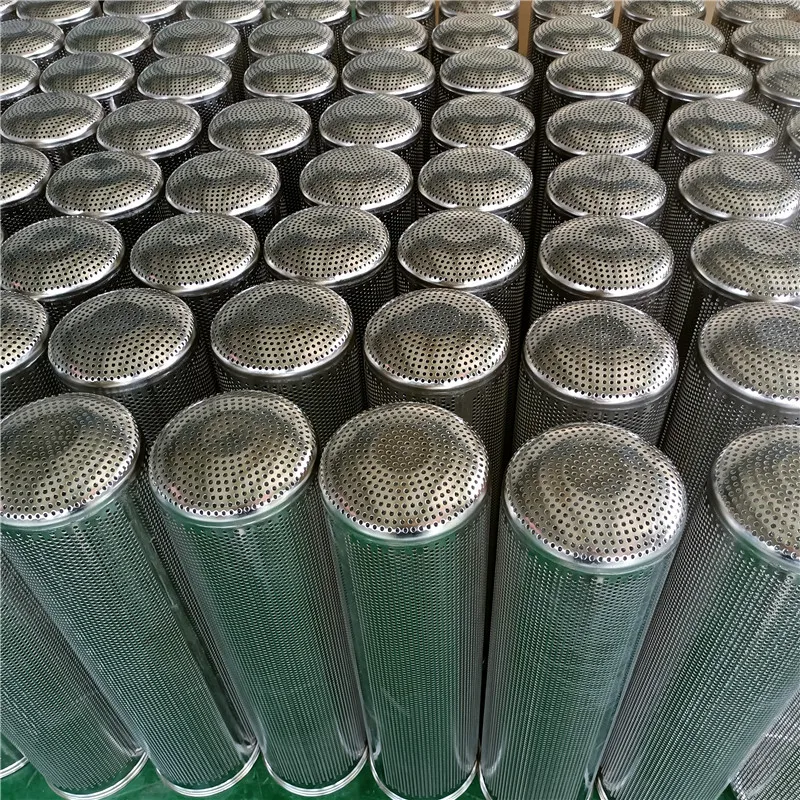 stainless steel perforated plate Model No.2 Bag Baskets Filter Cylinders