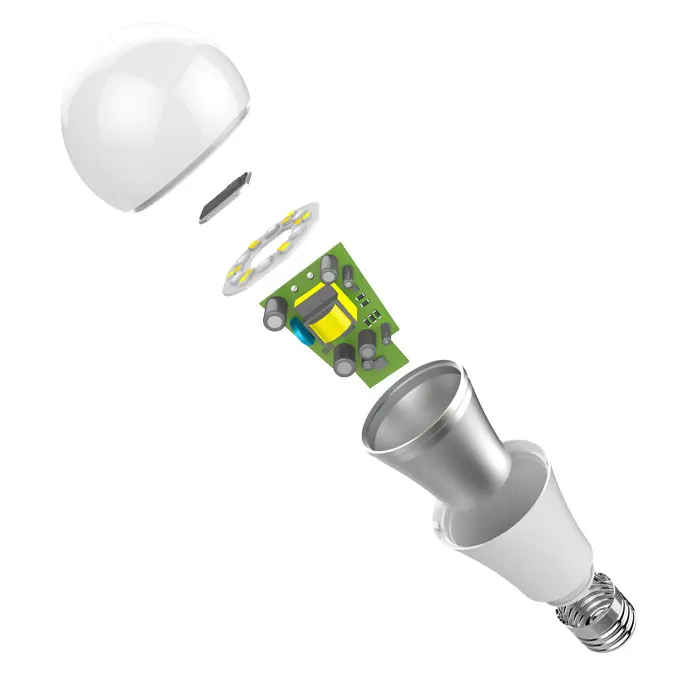 High Quality E27 E26 7W smart light bulbs led bulb light Multi Colors dimmable wifi led blub