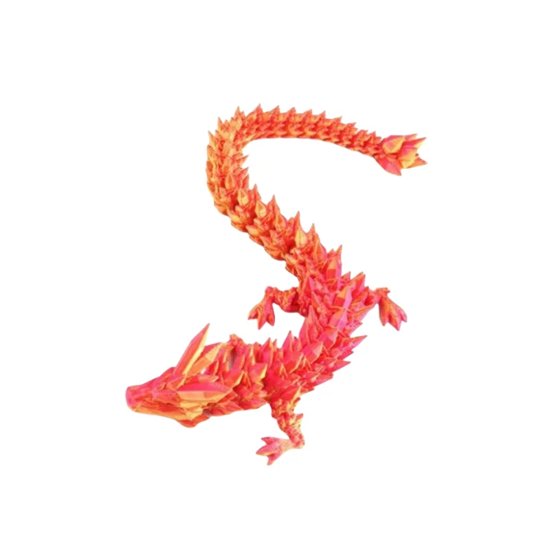 Custom 3D Printed Mysterious Dragon and Egg CNC Machined Chinese New Year Dragon Festival Gift or Collectible