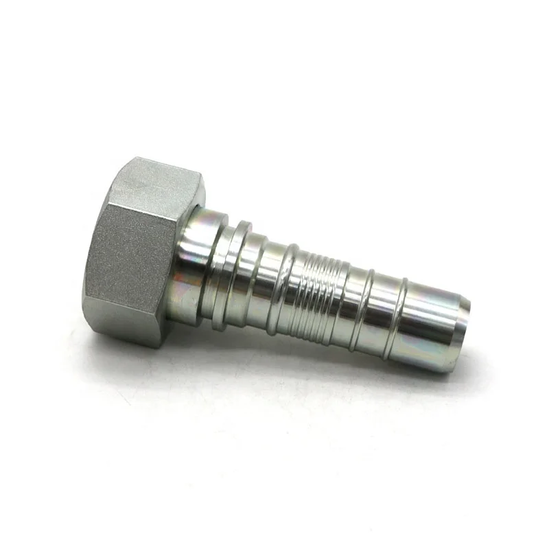 Interlock hydraulic fitting high pressure metric female hydraulic fitting with O-RING H.T. 20513