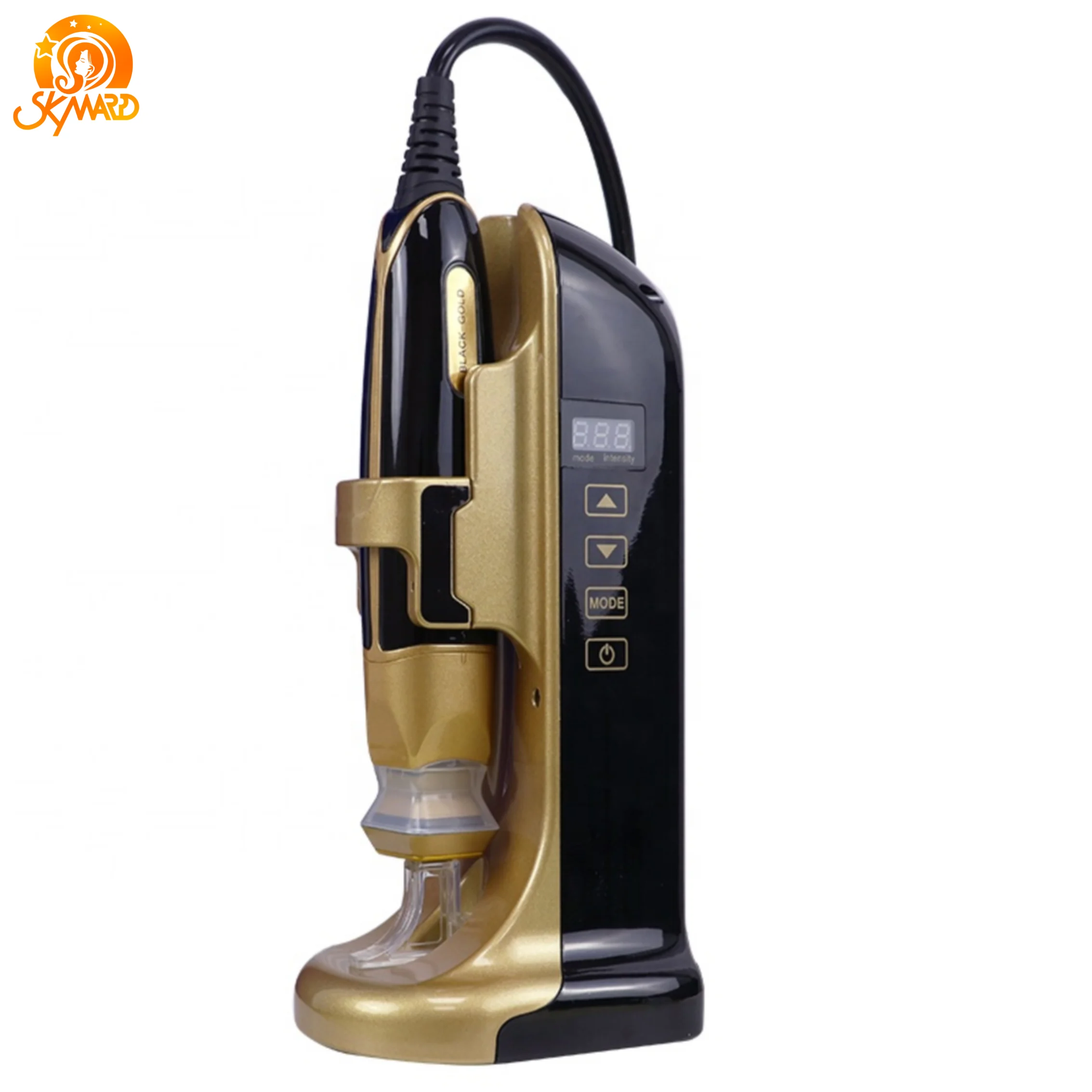 Updated Electroporation Black Fractional Rf System Eye Lines Dark Circles Lifting Skin Rejuvenation