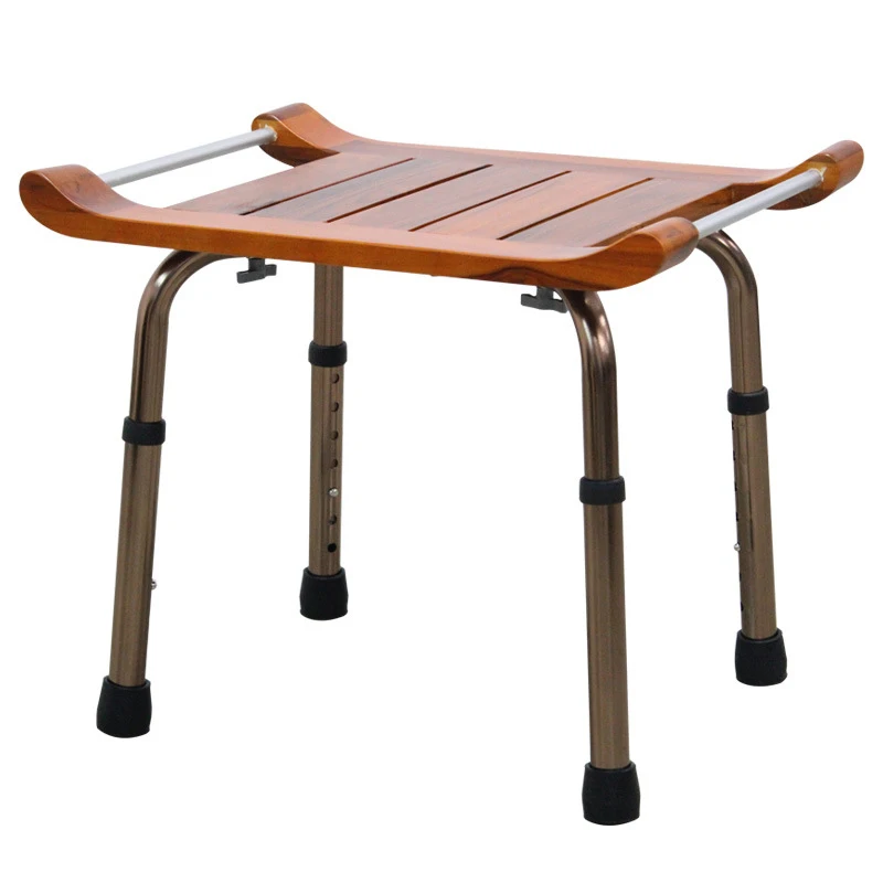 Bathroom Aid Stool Medical Plastic Adjustable Fold Shower Seat Adults Disabled Bath Chair for the Elderly