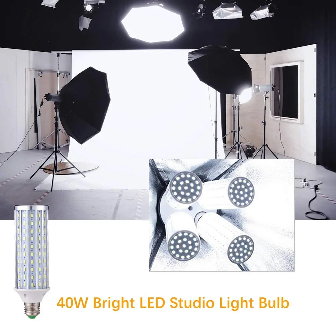 
Hot Sale E26 LED Corn Bulbs Medium Screw Base Bulb 3000LM Daylight White Super Bright Light Bulb LED Corn Light 