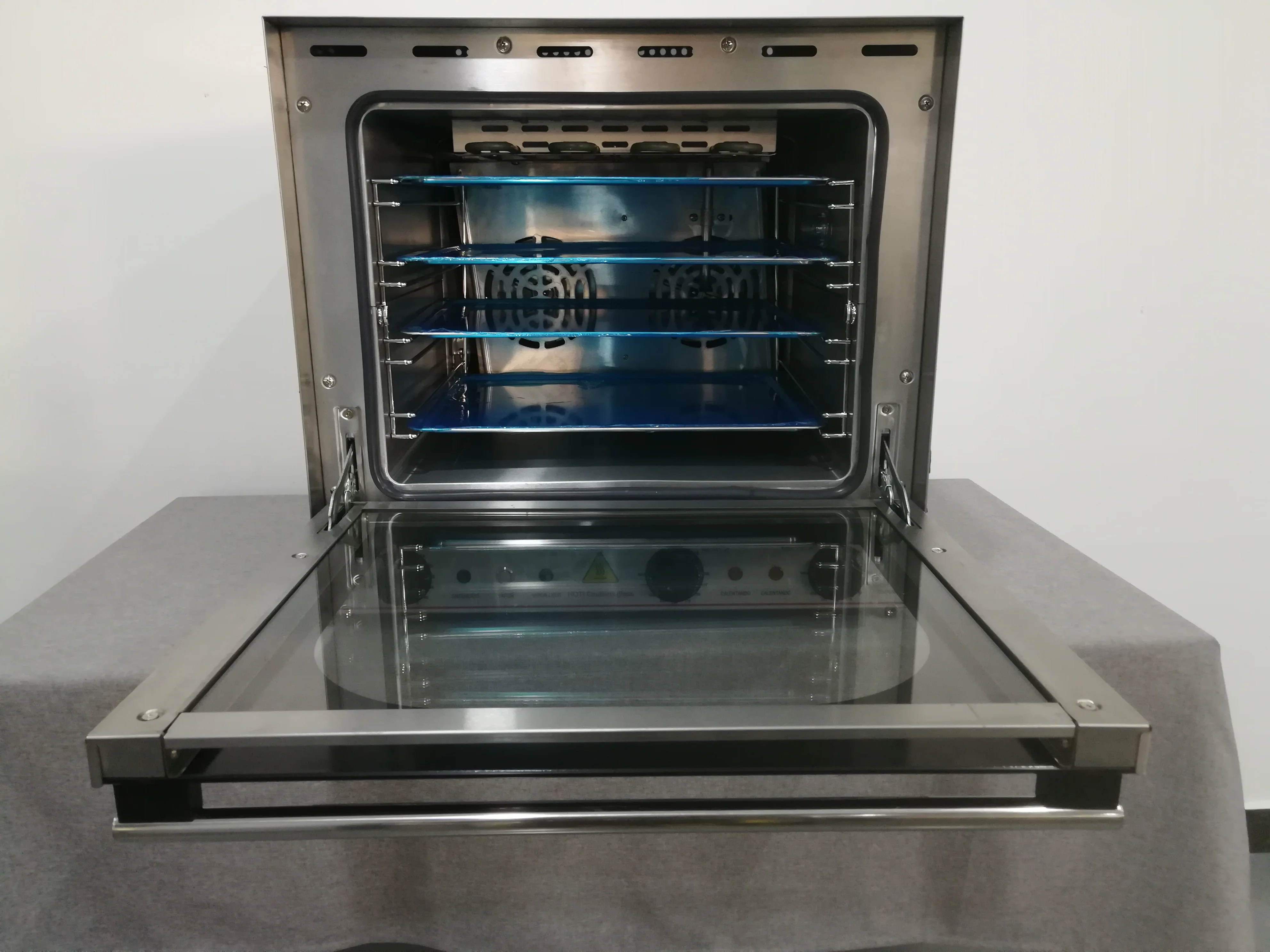 Commercial Electric Homes Countertop Stainless Steel Steam Convection Oven for Bakery Food
