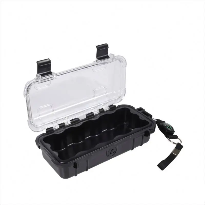 
IP67 Plastic waterproof equipment case with clear lid 