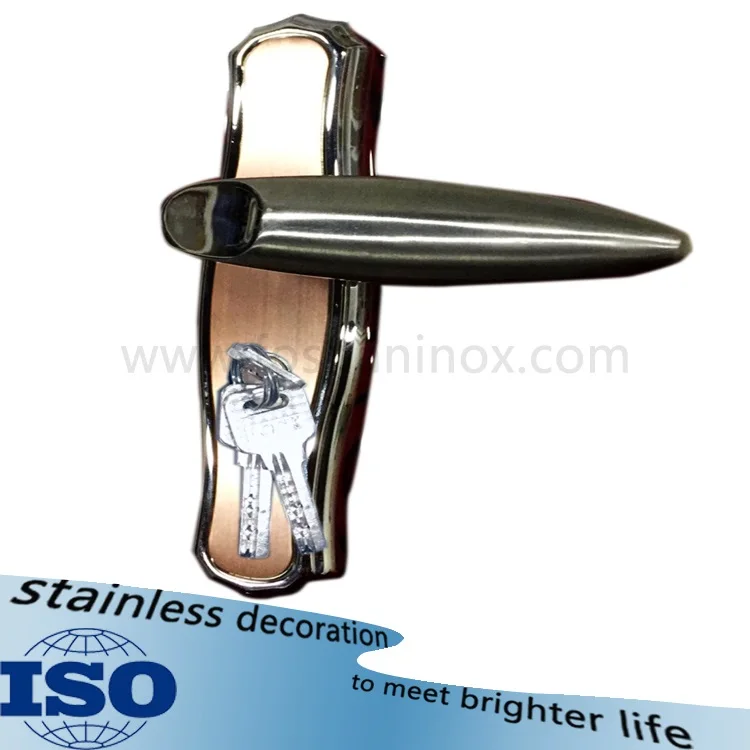 AISI 304 stainless steel lock with key and lock core