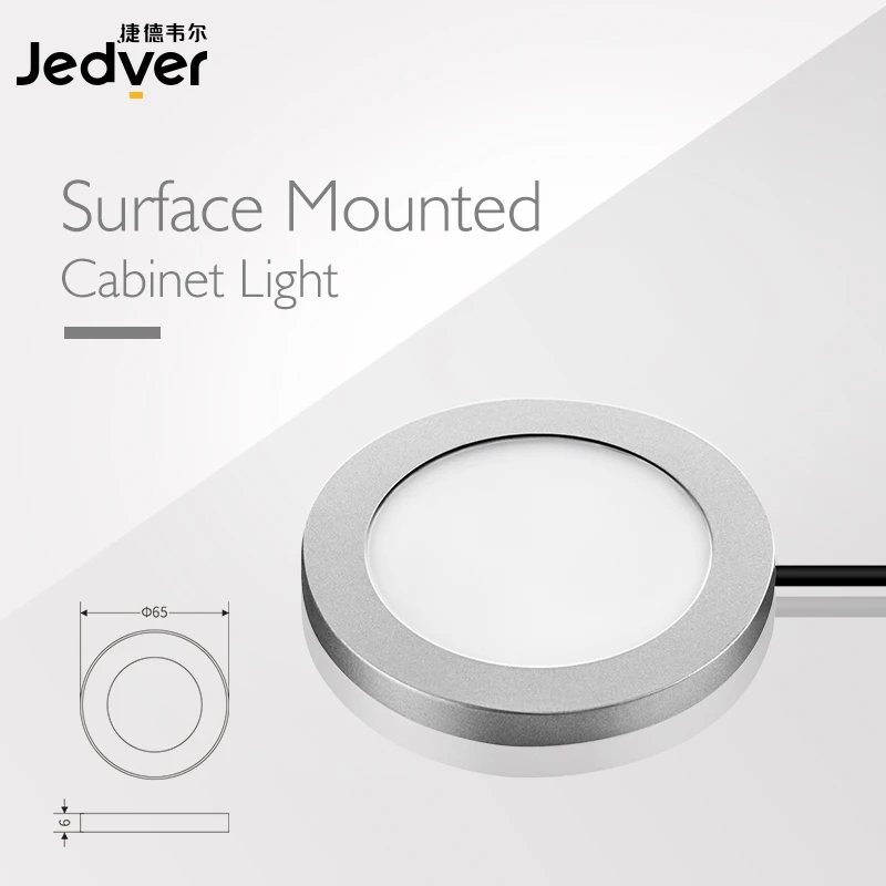 new design free opening Ajustable hole cut slim Surface led panel lamp Aluminumad recessed  panel light 3W