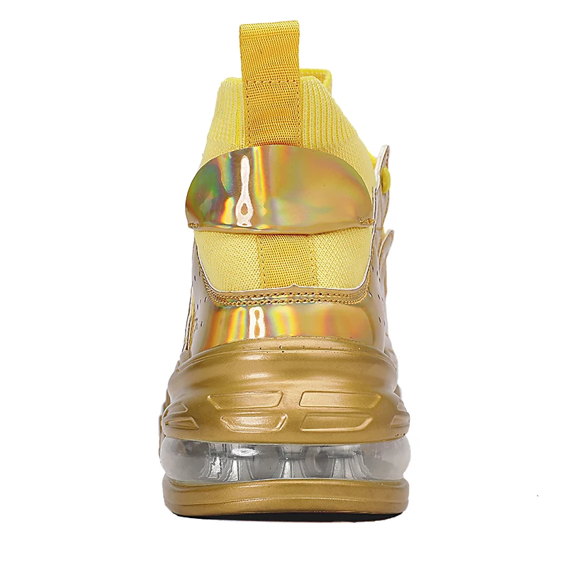 
 Зимняя Новая Мужская Супер Вельветовая ткань с высокой боковой воздушной подушкой большого размера мужская повседневная обувь на толстой подошве  