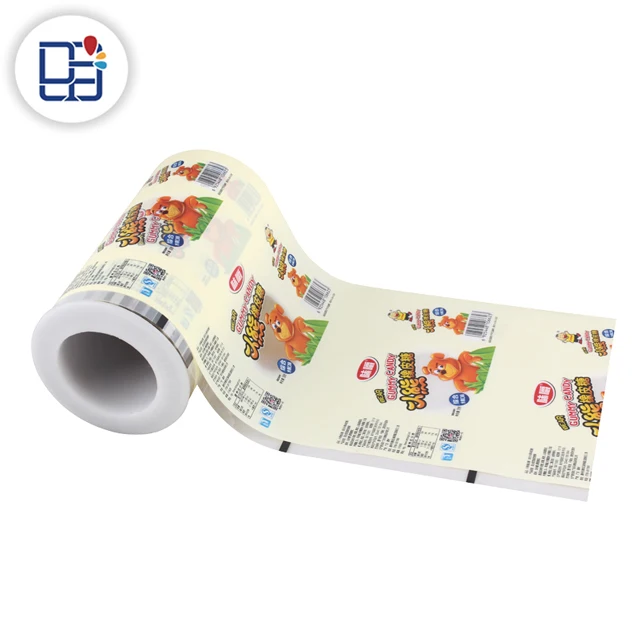 
Dried Food Sachet Heat Resistant Plastic CPP Aluminum Foil Food Packaging Bag Film For Automata 