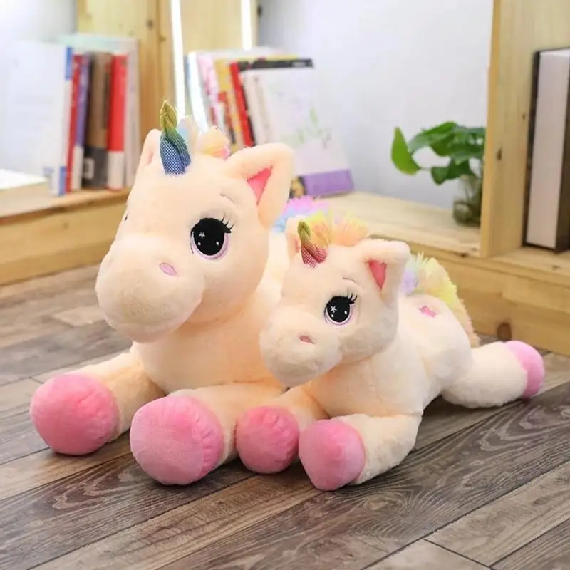 Custom High Quality 40cm Unicorn Stuffed Animal Plush Unicorn Toy Promotional Wholesale Unicorn Animal Plush Toys