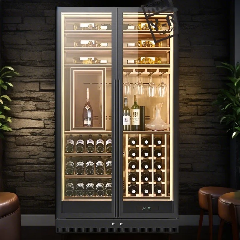 bar wine cabinet wine cellar air conditioner wine bottle coolers with intelligent temperature control
