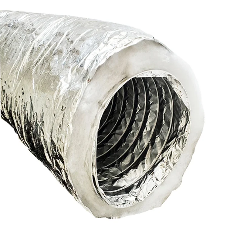 Thermal insulation pipe for equipment and pipeline Aluminum foil telescopic tube