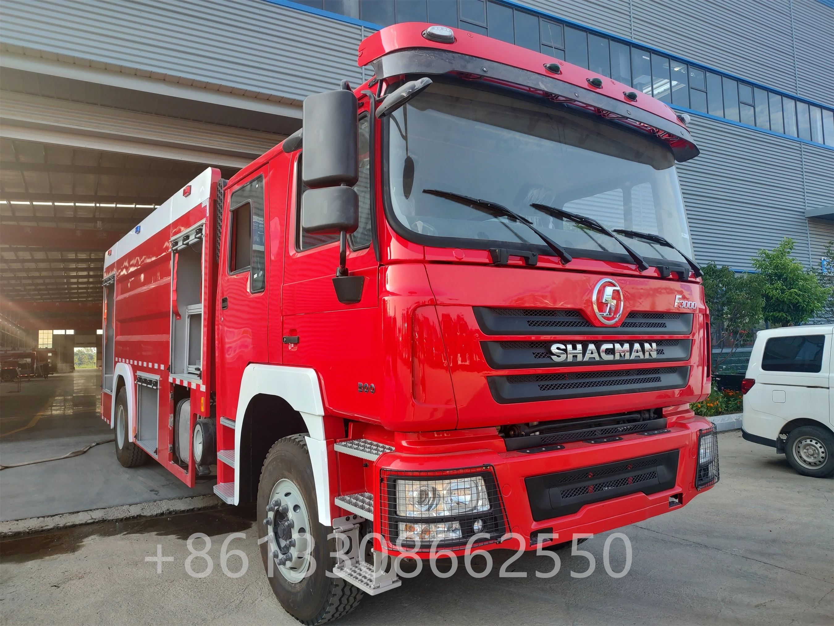 Shacman F3000 8000L 10000L 12000L Fire Fighting Truck with Good Performance and Price