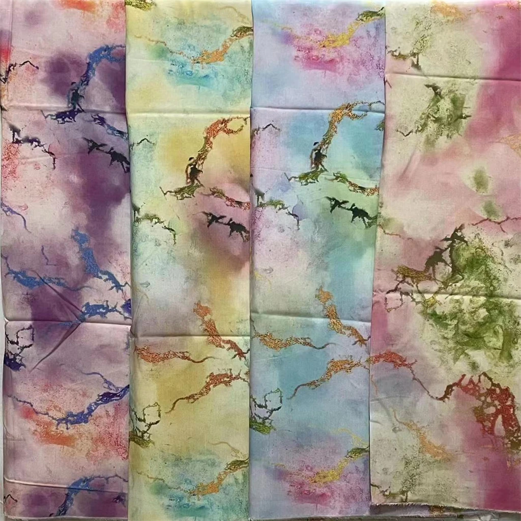 100% digital 100 spun rayon discharge printing fabric discharged viscose rayon challis fabric for Muslim dress