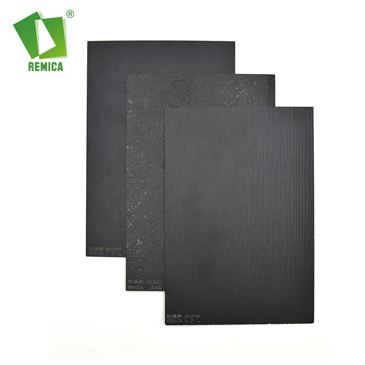 Formica Solid Colors HPL 1mm HPL Laminate Sheet Black Table Laminate