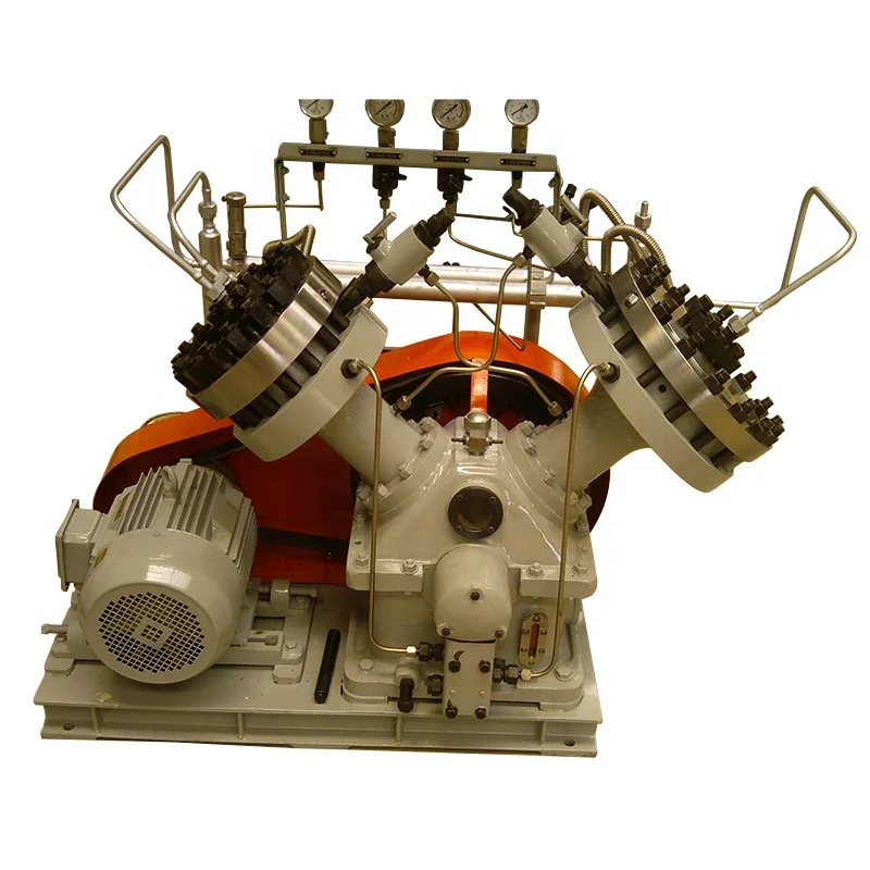 High Efficiency Flow Capacity 600Nm3/h Inlet Pressure 0.5Bar Working Pressure 220Bar C2H6O Dimethyl Ether Diaphragm Compressor