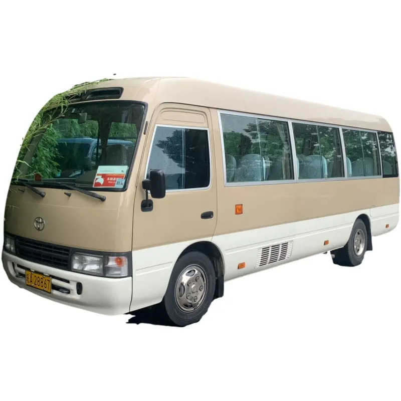 Used To-yota Coaster Mini Bus 23 seats bus for Sale Toy-ota Coaster Passenger Bus Second Hand Coaster diesel Minibus