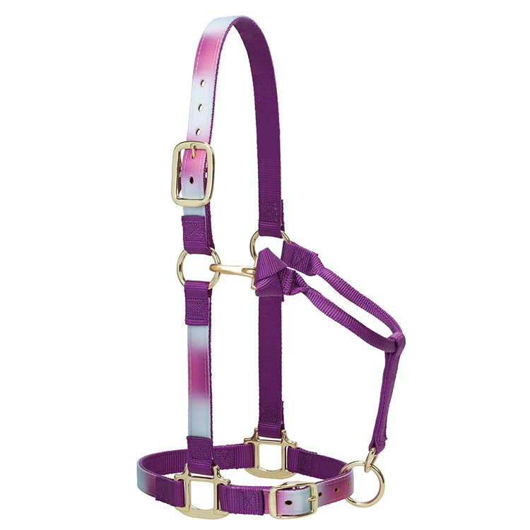  Nylon Design Your Own Colorful Rainbow Horse Halter Heat Transfer