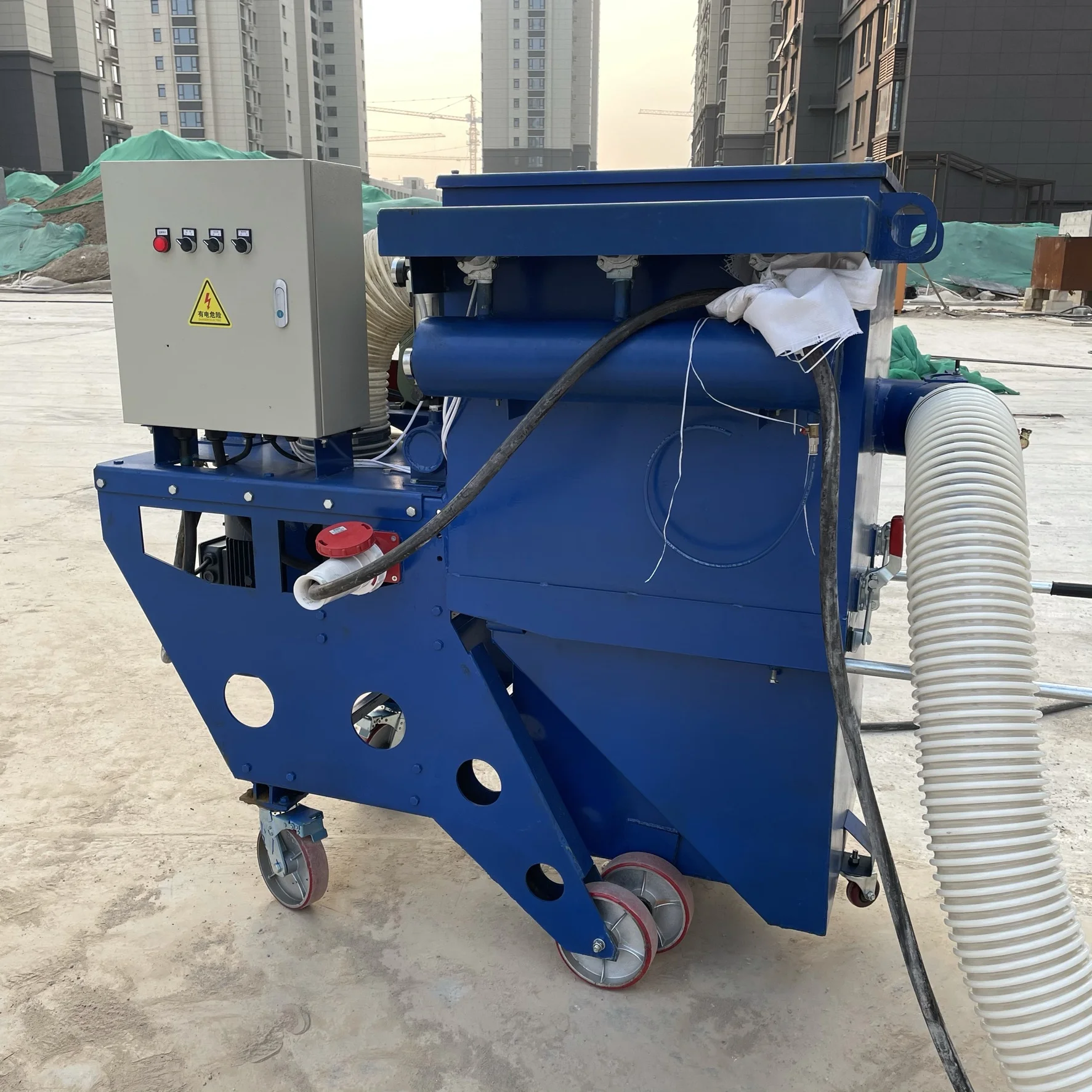 8 Concrete Shot Blaster Road Shot Blasting Machine Airport Road Surface Shot Blasting Machine