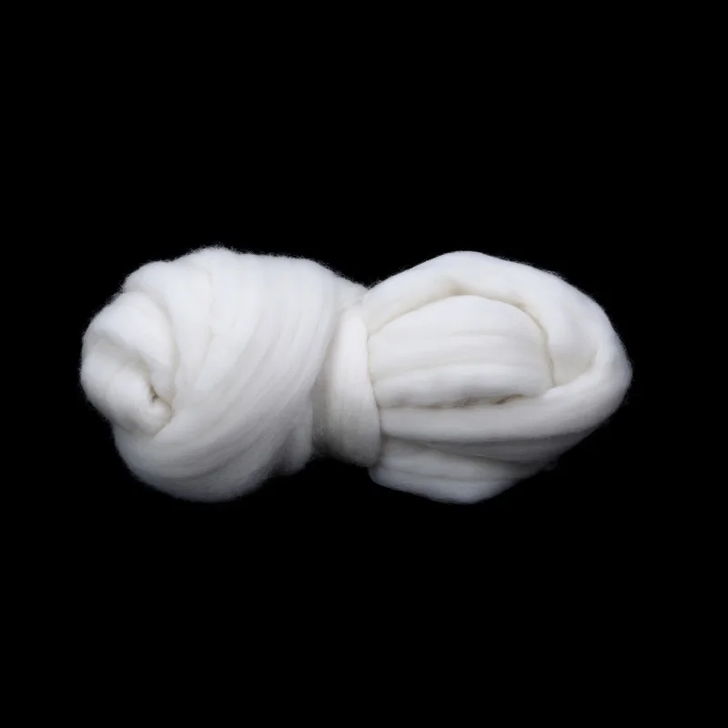 Wholesale Australia Merino Wool Tops / Wool Roving  for Spinning and Carpet Textile Material