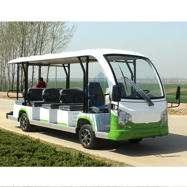 
 Туристический автобус Sanchuan, Электрический туристический автомобиль для курорта  