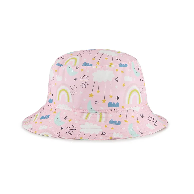 Fashion popular children cap with colorful custom sublimation