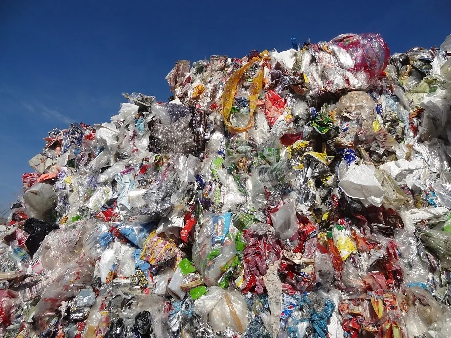 BOPP (PP) FILM BALES (MIX COLOR) SCRAP / WASTE.