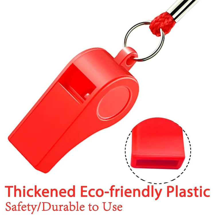 Best Quality Favorable Price Plastic Whistle Outdoor Indoor Emergency Whistle For Promotion
