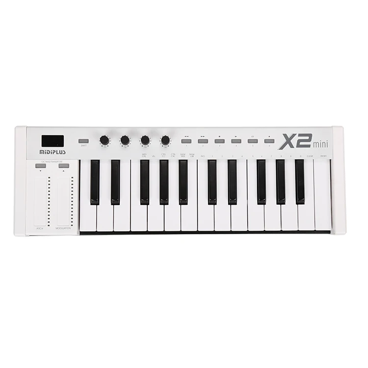 MIDIPLUS X2 mini Tech-Savvy Professional Electronic Piano 25-Key Midi Musical Instrument High-Performance Keyboard Controller