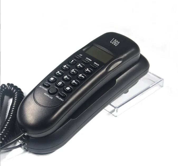 Youru 2022 Hot Selling New Basic Landline Corded Telephone with Call Id Redial for Office Hotel