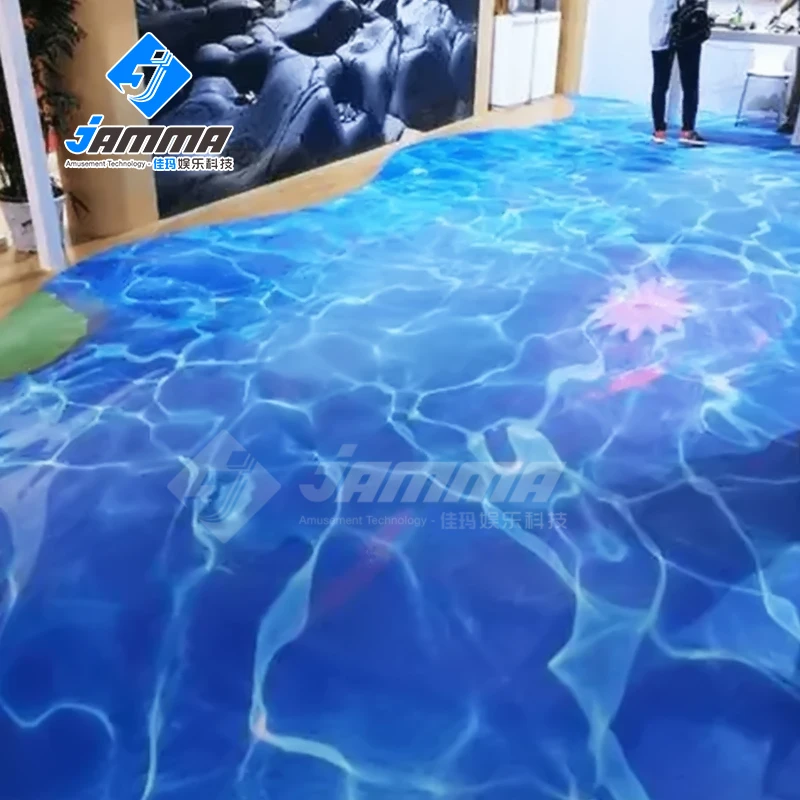 Фэнтезийный проекционный пол интерактивный симулятор Детский 3D сцена Волшебный мир для детей игровой центр