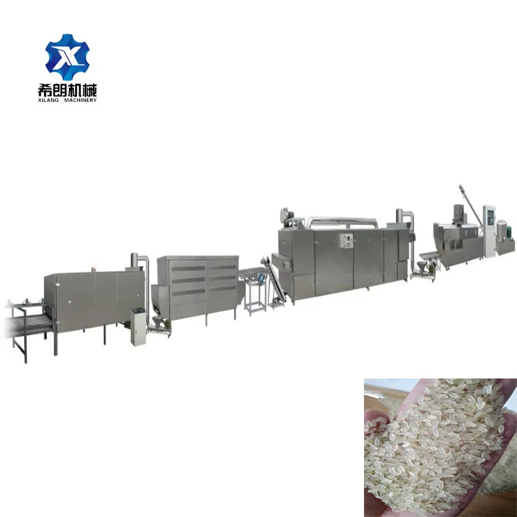 Automatic industrial fortified rice processing machine with 500kg/h capacity