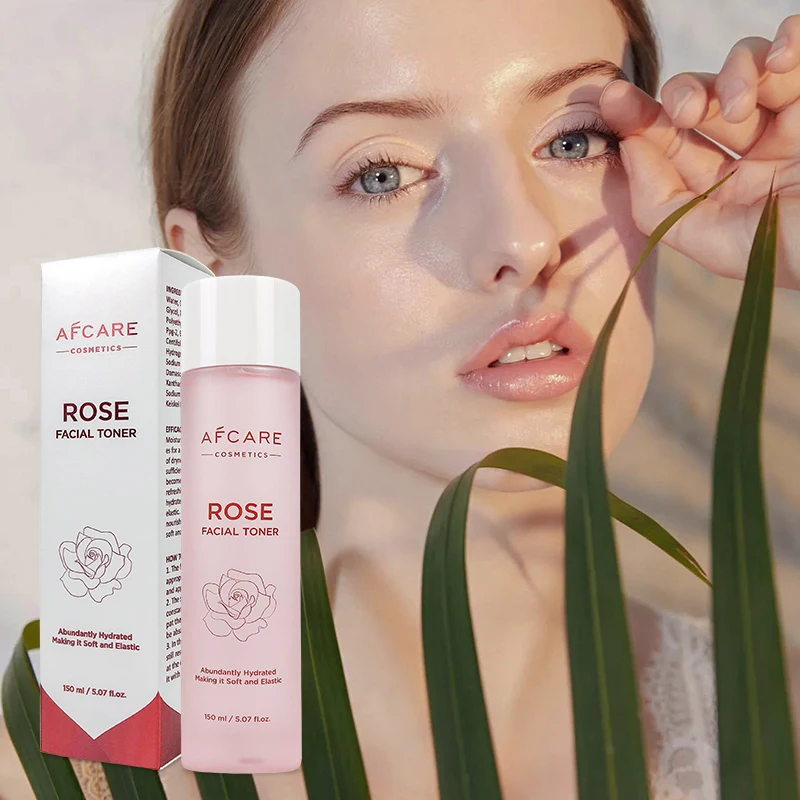 VC Face Toner Spray Sulfate-free Moisturizing & Smoothing and Shea Butter & Sodium Hyaluronate Rose Water Facial Toner Bulk