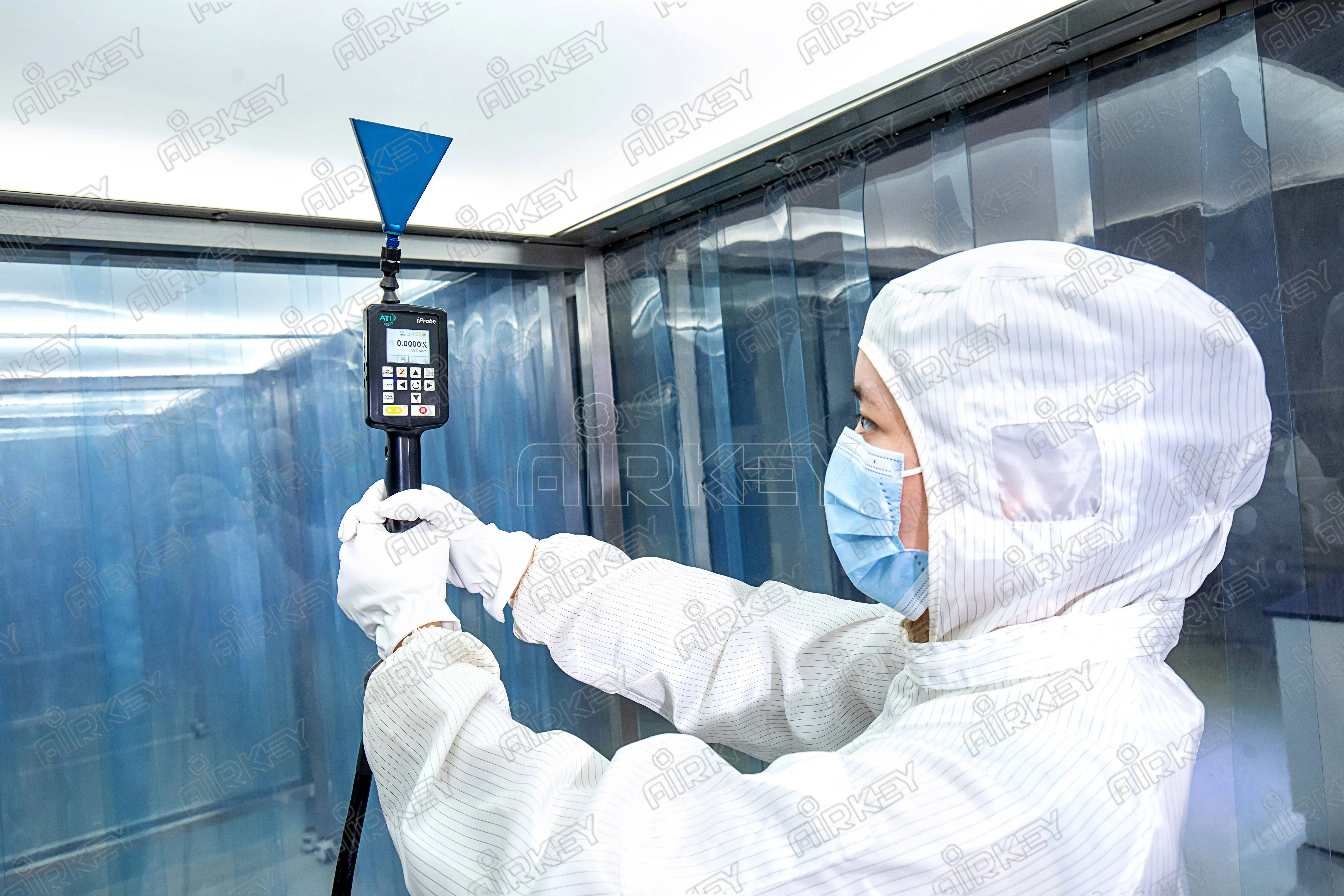 Dust Free & Sterile LAF for Laboratory/Mushroom Use HEPA H14 Filters Mobile Laminar Air Flow