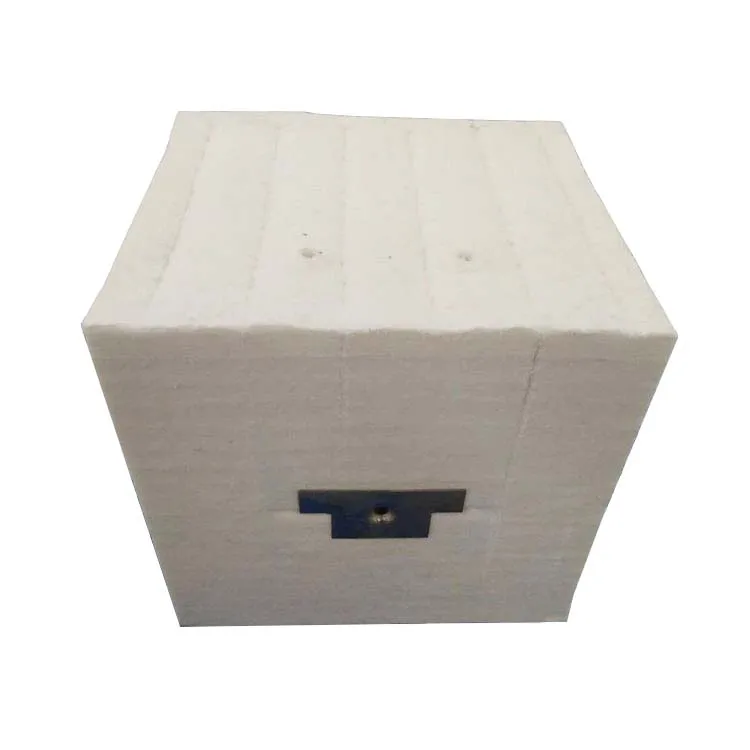 1600C Fireproof Refractory Ceramic Fibers Module for  Electric Oven Insulation
