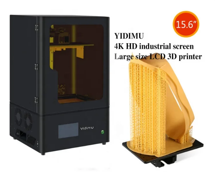 
 YIDIMU Falcon максимальное Высокое разрешение большой размер 4K LCD / SLA / DLP resina Impresora 3D para Design de joyas / za  
