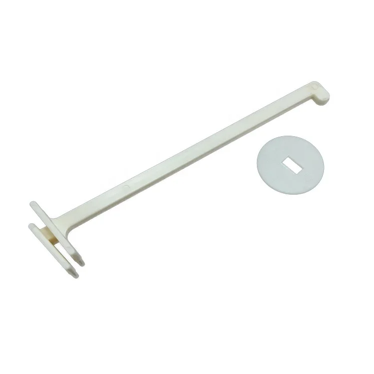 Высококачественный пластиковый крючок 132 мм используется для супермаркета демонстрации товара