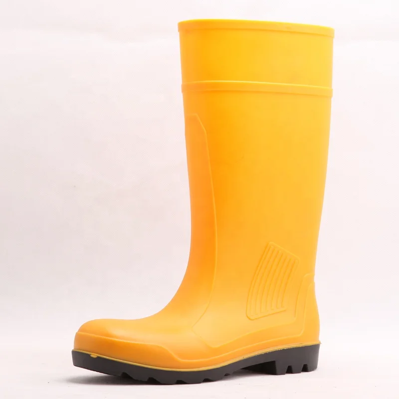 High quality PVC  boots  mining boots construction safety boots steel toe