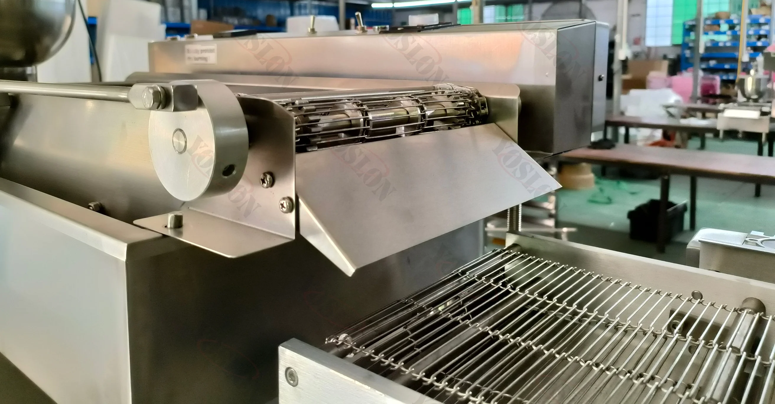 YOSLON T-100 Fully Automatic Commercial Auto Mini Mochi Maker Bakery Donut Fryer Making Machine for Donuts