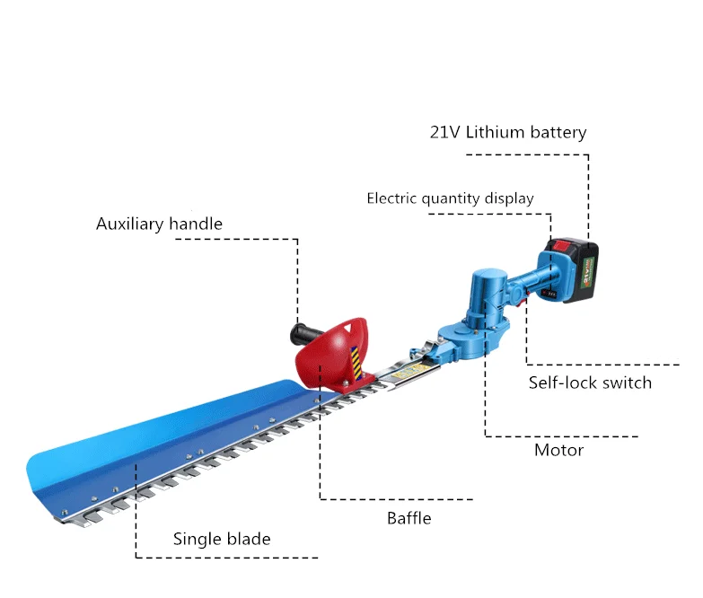 Yodoo Powerful Integrated Battery Hedge Trimmer