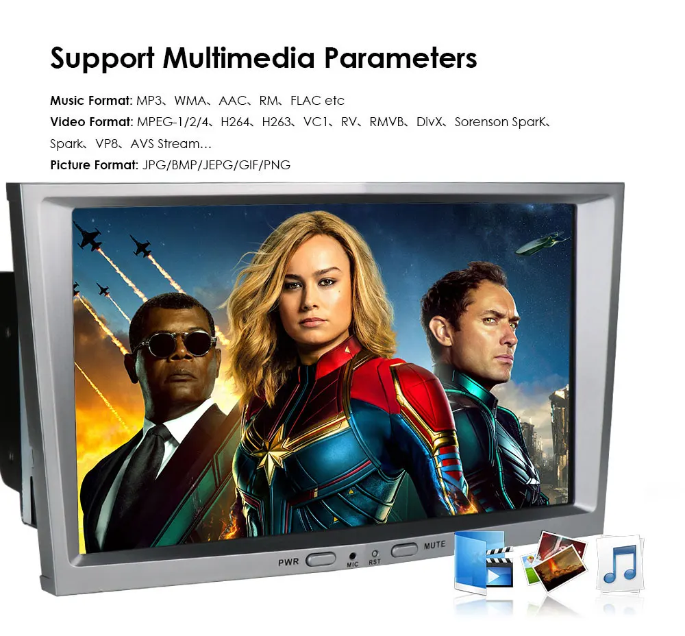 8inch 2+16g car stereo suitable for Opel car gps navigation with wireless car multimedia player android carplay