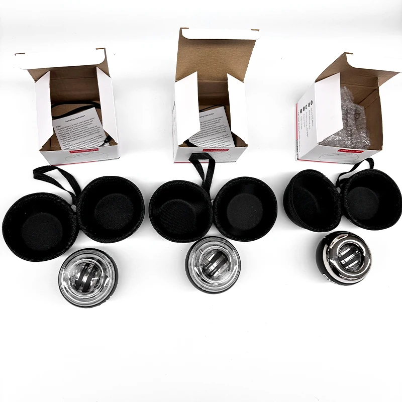 2024 SKYHOPE LED Light Autostart Hand Grip Trainer Range Gyro Power Ball Counter Centrifugal Wrist Strength Device