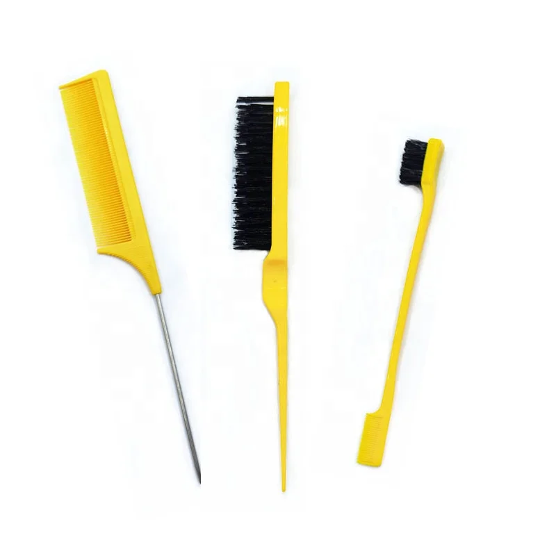 New Hair Salon Baber Professional Trimmer Rat Tail Plastic OEM Color Good Quality Brush For Dressing With High Quality Material