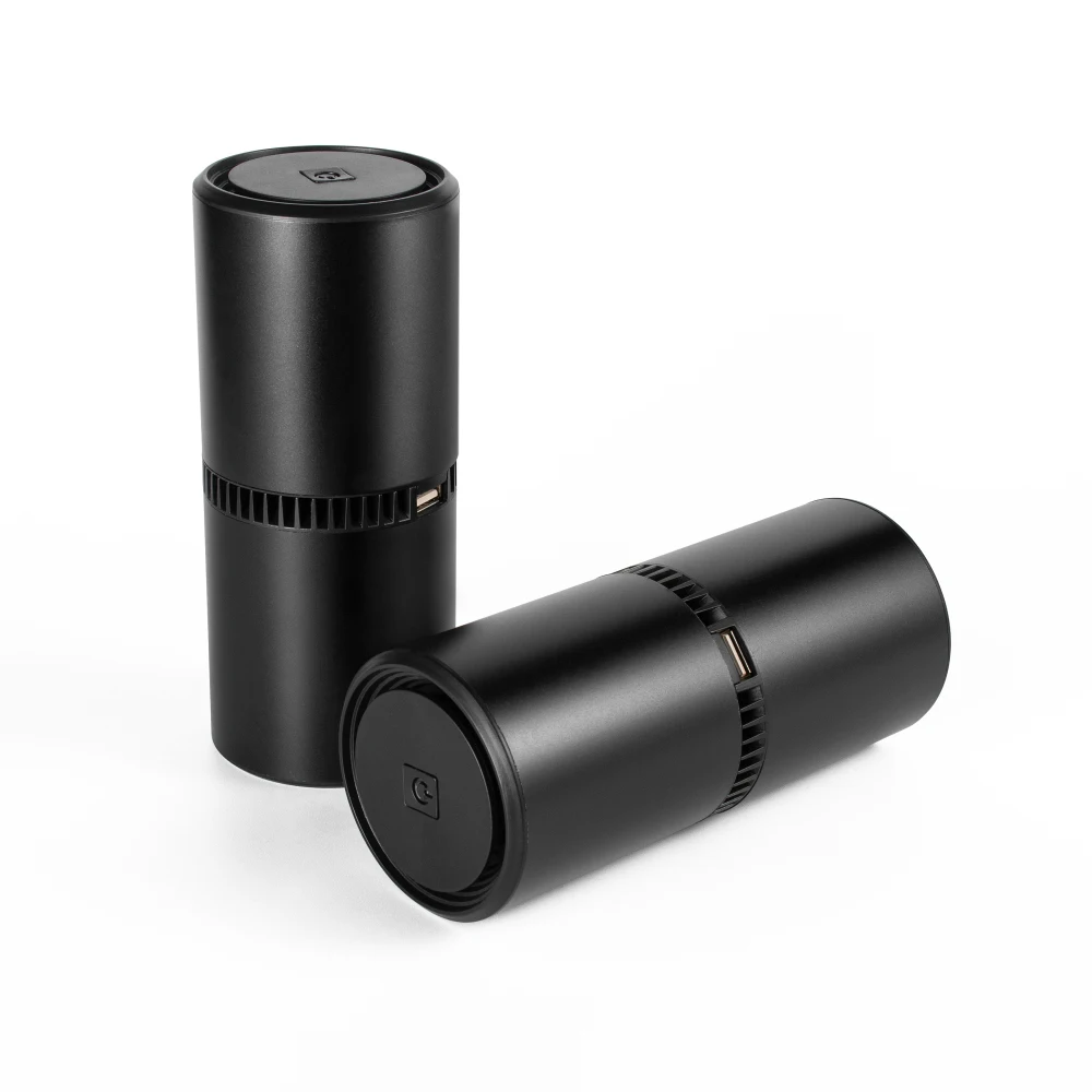 12v small mini ionizer  filter  negative ion  car air purifier 3 in1