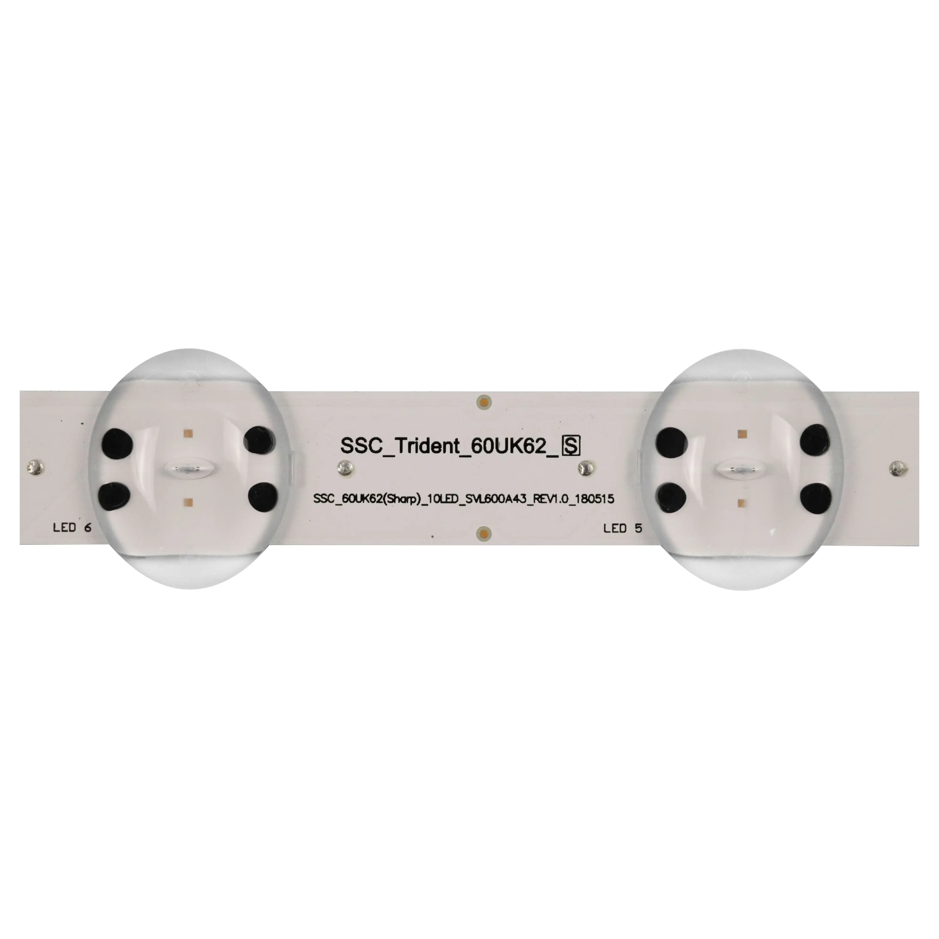  SSC-Trident_60UK62 SSC-Trident-60UK62-10LED-SVL600A43_REV1.0 светодиодная подсветка для LG